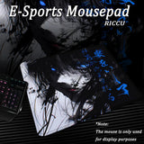 Anime Girls Aesthetic Mouse Pad Computer Office Gamer Table Mat Rubber Anti-slip Laptop Mousepad Small Decor E-Sports Desk Pads