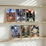 A-Attack On Anime T-Titan Poster High Quality Print Waterproof Wall Art Sticker For Bar Living Room Decor Gift