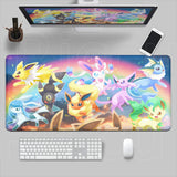 HD Printing Anime Mousepad P-Pokemons E-Eevees Large Mouse Mat MousePads Game Office Laptop Desk Mat PC 900x400mm XXL Mouse Pad