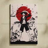 Anime One Piece Home Decoration Canvas Painting Pictures Monkey D. Luffy Figures Wall Art Prints Poster For Living Room No Frame