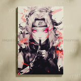 Hot Blooded Anime Naruto Home Decorative Canvas HD Prints Paintings Ink Style Pictures Uchiha Itachi Wall Art Frameless Poster
