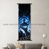 Jujutsu Kaisen Anime Poster Room Canvas Print Hanging Painting Wall Art Megumi Fushiguro Scrolls Picture Home Decoration Mural