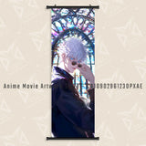 Hot Blooded Anime Jujutsu Kaisen Print Canvas Poster Satoru Gojo Home Decoration Mural Wall Art Scrolls Picture Hanging Painting