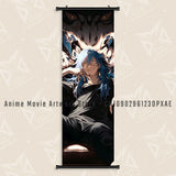 Hot Blooded Anime Jujutsu Kaisen Print Canvas Poster Satoru Gojo Home Decoration Mural Wall Art Scrolls Picture Hanging Painting