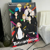 T-Tokyo Revengers Anime Poster HD PVC Wall Art - Waterproof Self Adhesive Mildew Resistant For Home Office Bar