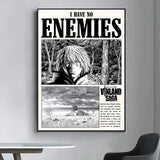 Japanese Cartoon Anime Vinland Saga Poster Wall Art Prints Canvas Painting Bedroom Living Room Home Decor