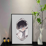Anime Kaitou Kid Detective Conan Magic Kaito-Detective Conan Poster HD Posters Home Room Bar Cafe Decor Art Wall Painting Pictur