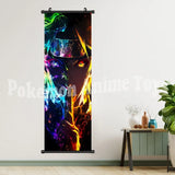 Hot Japanese Anime Scroll Canvas Wall Hanging Painting Kakashi Home Anime Poster Sasuke Art Room Decoration Kid Gift Itachi