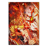 Anime Demon Slayer Poster for Wall Art Wallpaper Kimetsu No Yaiba Picture Print Canvas Painting Home Kawaii Room Decor Aesthetic