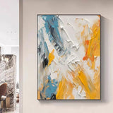 Handpainted Texture Abstract Oil Painting On Canvas Frameless Picture Wall Art Poster Modern Living Room Home Decoration