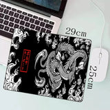 Japanese Dragon  Gaming Mousepad Speed Desk Mat Anime Theme Keyboard Gamer Mouse Pad for Esports
