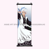 Anime BLEACH Figures Posters Kurosaki Ichigo Wall Art Scrolls Picture Kuchiki Rukia Home Decor Canvas Japanese Hanging Painting