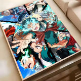 M-My Hero AcademiaS Anime Poster HD Waterproof PVC Wall Art - Aesthetic Removable For Office Home Bedroom