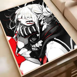 M-My Hero AcademiaS Anime Poster HD Waterproof PVC Wall Art - Aesthetic Removable For Office Home Bedroom
