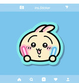 Cute Cartoon Chiikawa Usagi Hachiware Special-Shaped Leather Mouse Pad Game Rubber Pad Desk Mat Office Supplies Children Gift