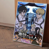 A-Attack On Anime T-Titan Poster High Quality Print Waterproof Wall Art Sticker For Bar Living Room Decor Gift
