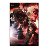 Anime Attack on Titan Poster  Levi Allen Mikasa Figure Wall Art Canvas Print for Bedroom Living Room Decor  Perfect Gift