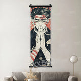 Demon Slayer Poster Home Decor Hashibira Inosuke Canvas Scrolls Picture Agatsuma Zenitsu Wall Art Kamado Nezuko Hanging Painting