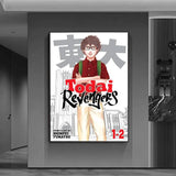 cool anime t-Tokyo Revengers Poster Versatile HD Waterproof Wall Art Self-Adhesive Decor for Any Space Ideal Gift