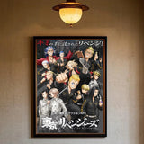 Anime T-Tokyo R-Revenger Poster High Quality Wall Art for Home Office Bedroom Living Room Hallway Bar Perfect Gift Idea