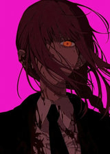 Popular Anime Chainsaw Man Makima Aesthetic Canvas Painting Poster Wall Art Picture Room Decoration