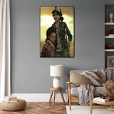 Telltale The Walking Dead Anime Video Game Canvas Art Poster  Modern Wall Decor for Family Bedroom Living Room or Office  Stylis
