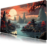Japanese Anime Kawaii Cat Large Gaming Mouse Pad XXL 900x400mm Non-slip Rubber Keyboard Mats Computer Laptop Office Desk Decor