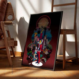 Anime G-Ghost Trick Phantom Detective Poster Art Pictures For Living Room Decor Home Decor Painting