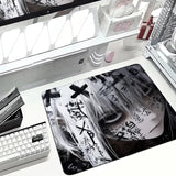 Anime Girls Aesthetic Mouse Pad Computer Office Gamer Table Mat Rubber Anti-slip Laptop Mousepad Small Decor E-Sports Desk Pads