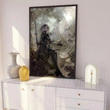 NieR Automata Anime Anime Canvas Painting Poster Home Living Room Bedroom Bar Cafe Art Decor Anime Wall Art Room Decor