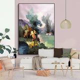 Hand-Painted Oil Paintings On Canvas Abstract Landscape Painting Wall Picture For Living Room Home Decor Art No Framed