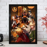 Japan Cartoon Anime My Hero Academia Canvas Painting Wall Art Nordic Poster and Prints Aesthetic For Living Home Decoration Gift