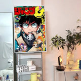 My Hero A-academia Classic Anime Anime Posters Sticky Decoracion Painting Wall Art White Kraft Paper Wall Decor