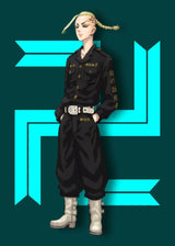 Classic Anime Tokyo Revengers Mikey Draken Character Canvas Painting Posters and Prints Wall Art for Living Room Decoration