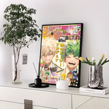 My Hero Academia Kaminari Denki  Classic Anime Poster Fancy Wall Sticker for Living Room Bar Decoration Decor Art Wall Stickers