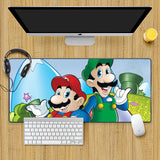 Hot Games Super M-Marioes Mousepad HD Printing Computer Gamers Locking Edge Non-slip Mouse Pad XXL90x40cm Keyboard PC Desk Pad