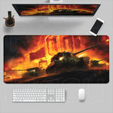 HD World of Tanks Mouse Pad Anime Mousepad Playmat Desk Mats Rubber Non-slip XXL Laptop Keyboard Mouse Mat PC Gaming Accessories