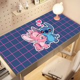 Kawaii Stitch Anime Mouse Pad Large PC Cartoon Gaming Accessories Protector Office Laptop Non Slip Gamer Cabinet Desk Mat Carpet