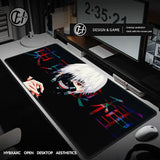 Gaming Accessories Mouse Pad Tokyo Ghoul Mousepad black white Anime Large Mouse Mat Keyboard Computer Gamer Desk Mat 900x400cm