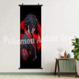 Hot Japanese Anime Scroll Canvas Wall Hanging Painting Kakashi Home Anime Poster Sasuke Art Room Decoration Kid Gift Itachi