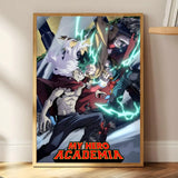 M-My Hero Academia Anime Painting Calligraphy HD Print Art Core – Unframed, Vibrant Wall Art, Ideal for Home