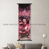Anime Demon Slayer: Kimetsu No Yaiba Figures Poster Canvas Print Hanging Painting Wall Art Scrolls Picture Home Decoration Mural