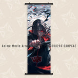 Naruto Wall Art Canvas Hanging Painting Anime Figures Hatake Kakashi Print Posters Scrolls Pictures Home Decoration Room Mural