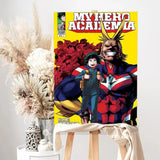 HighQuality Anime My Hero Academia Poster Modern Canvas Wall Art Decor for Home Living Room Bedroom Gift