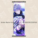 Anime Jujutsu Kaisen Scrolls Pictures Zenin Maki Canvas Wall Art Hanging Paintings Printed Poster Living Room Home Decoration