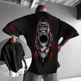 Solo Leveling Hot Blood Anime Print Men's Women's Summer Fashion Street Casual Loose T-Shirt, Hoodie, Shorts and Sweatpants Top