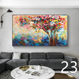 Fortune Tree Poster Canvas Painting Wall Art Picture