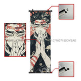 Demon Slayer Poster Home Decor Hashibira Inosuke Canvas Scrolls Picture Agatsuma Zenitsu Wall Art Kamado Nezuko Hanging Painting