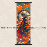 Naruto Wall Art Canvas Hanging Painting Anime Figures Hatake Kakashi Print Posters Scrolls Pictures Home Decoration Room Mural