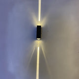 Outdoor Decorative Double-head Wall Light LED Spotlight Wall Lamp